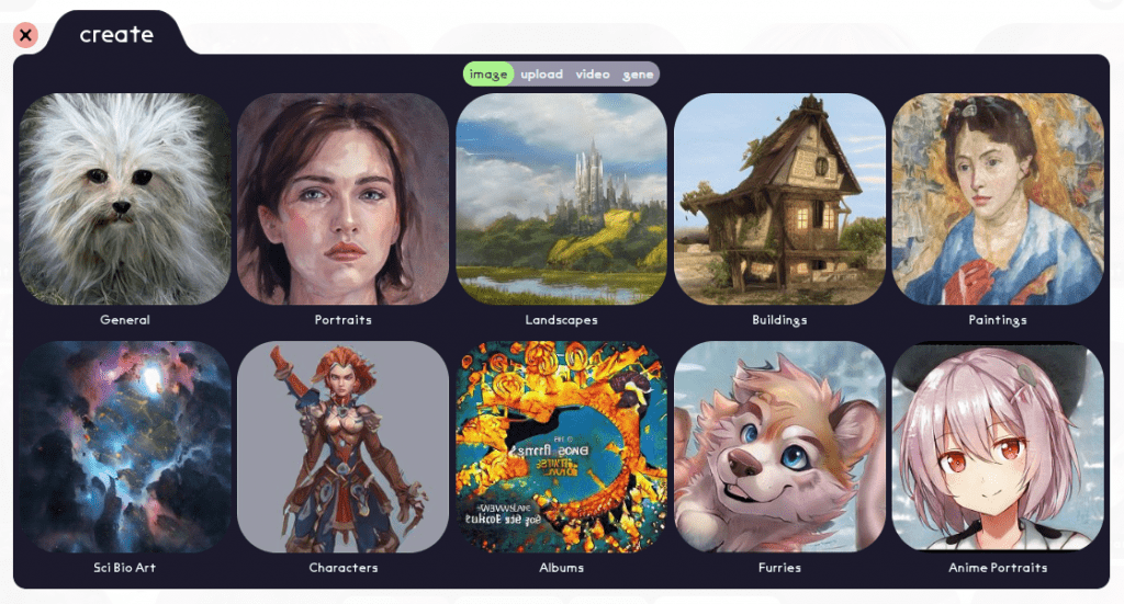 AI Art Generator - Artbreeder Create