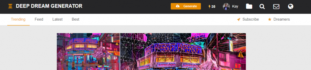 AI Art Generator - Deep Dream Generate