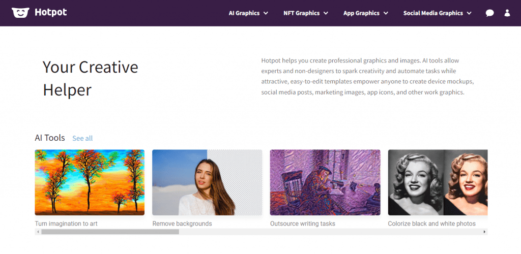AI Art Generator - Hotpot