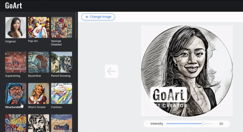 AI Art Generator - How to Use GoArt