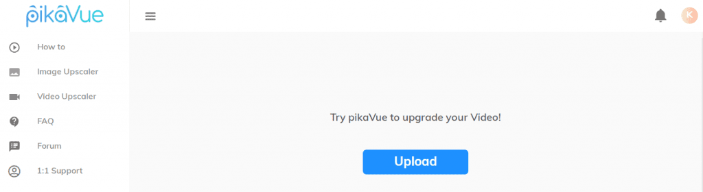 AI Video Enhancer - GDFLAB AI Enhancer Upload