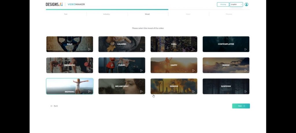 AI Video Generator - Designs.ai Customizations