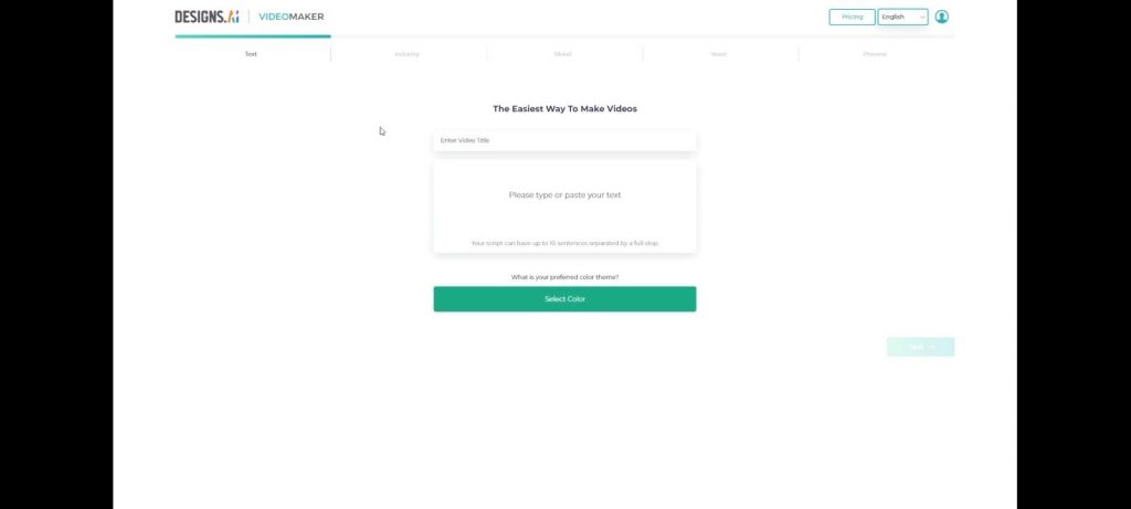 AI Video Generator - Designs.ai Script