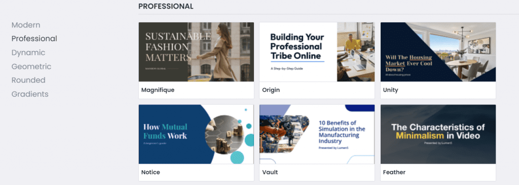 AI Video Generator - Lumen5 Templates