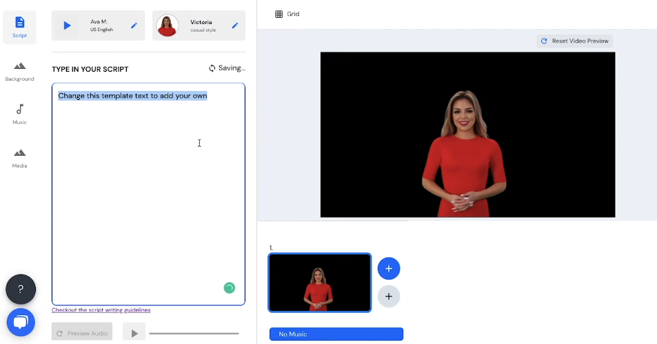 AI Video Generator - Rephrase.ai Other Options