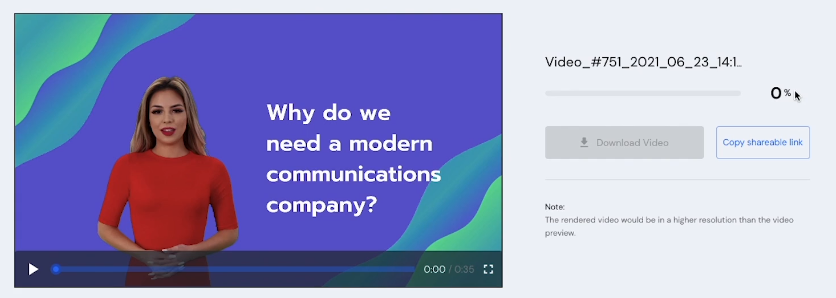 AI Video Generator - Rephrase.ai Video