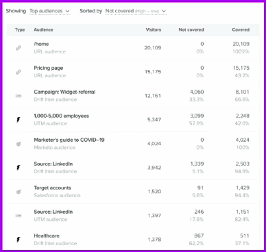 Chatbot companies: drift analytics