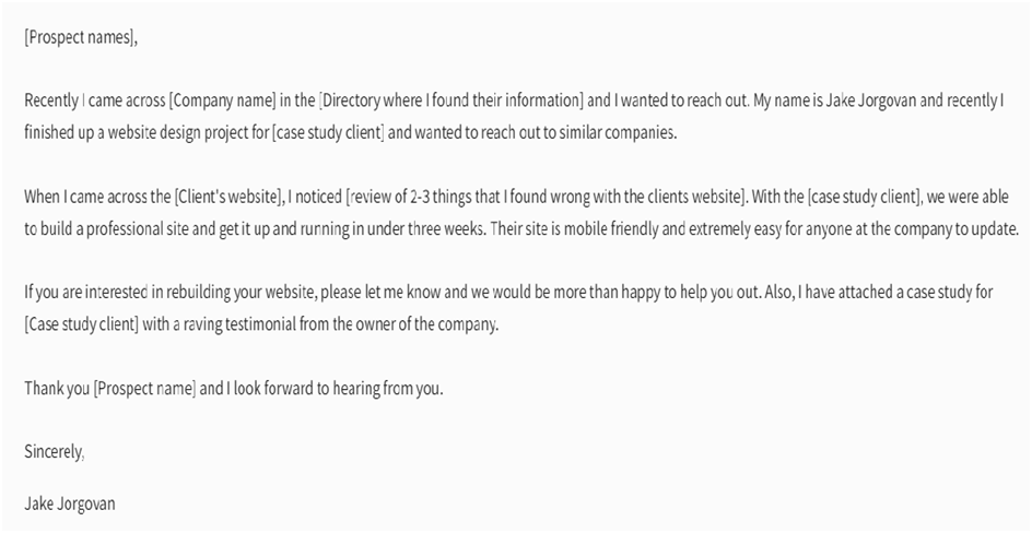 Prospecting: Jake Jargons text script screenshot