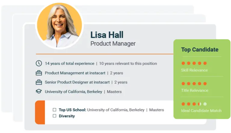 AI Recruiting Software - Eightfold Candidate Sourcing