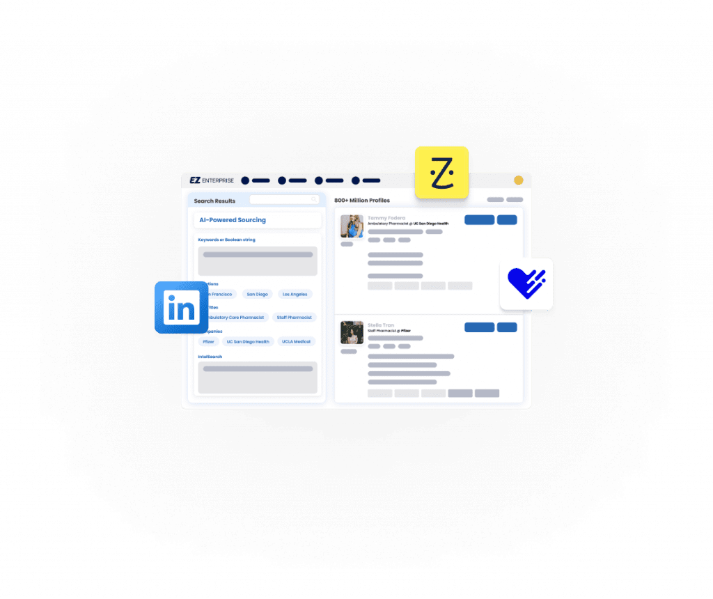 AI Recruiting Software - HireEZ Job Databases