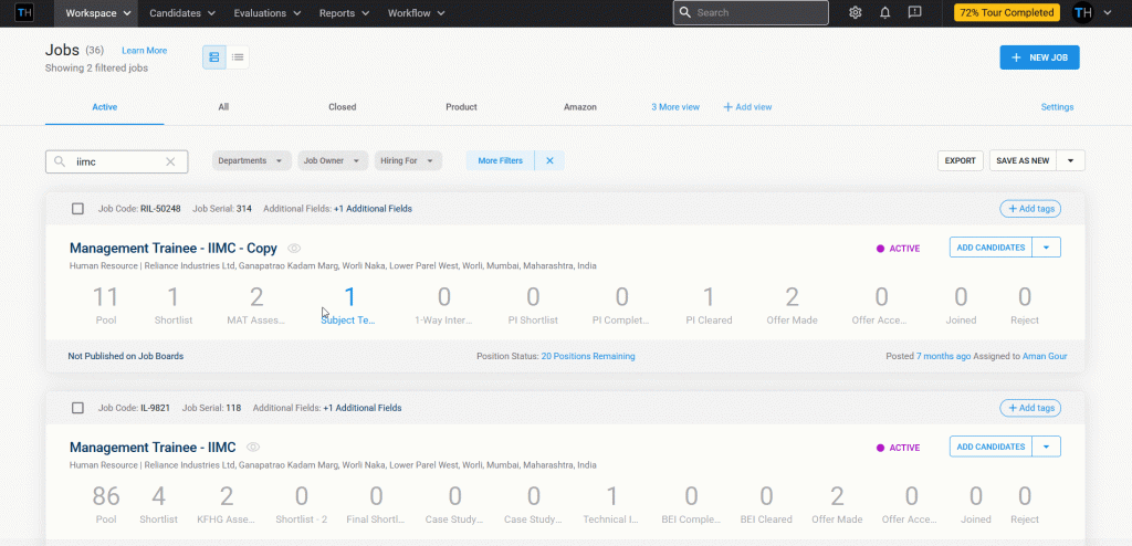 AI Recruiting Software - TurboHire Candidate Engagement