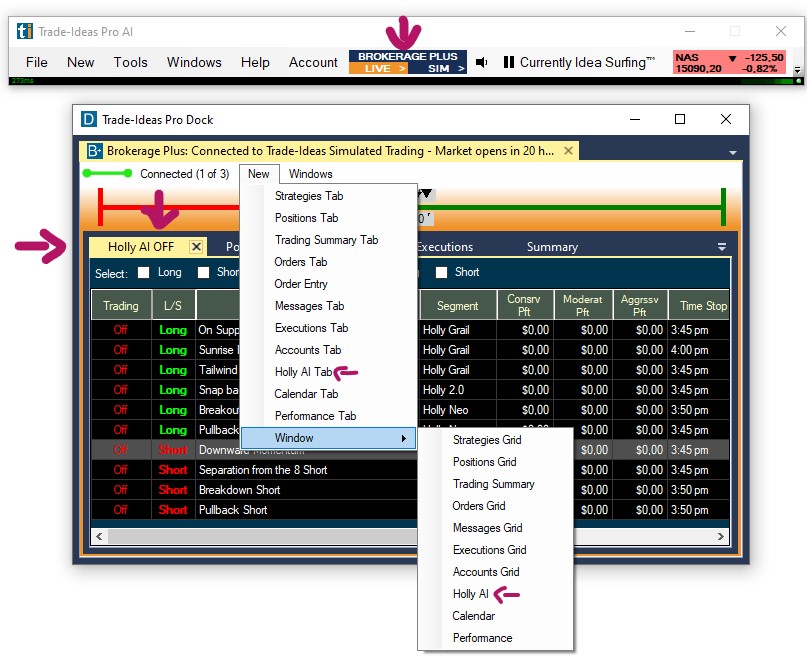 AI Trading Software - Trade Ideas Automated Trading