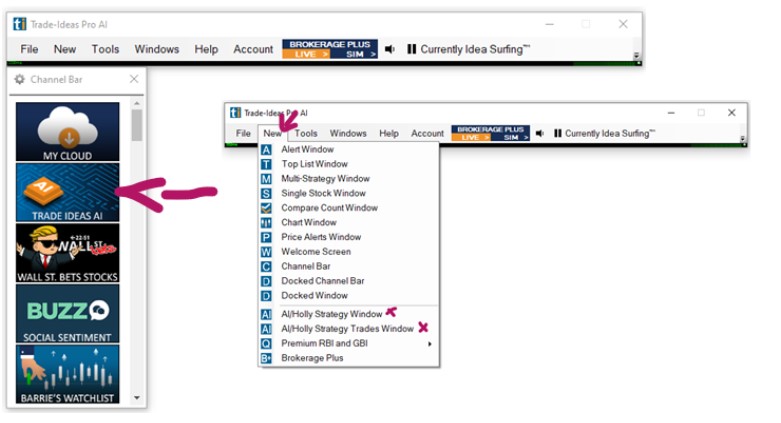 AI Trading Software - Trade Ideas Get Holly