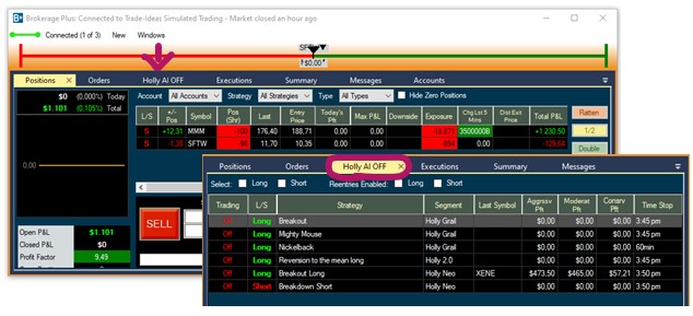 AI Trading Software - Trade Ideas Holly
