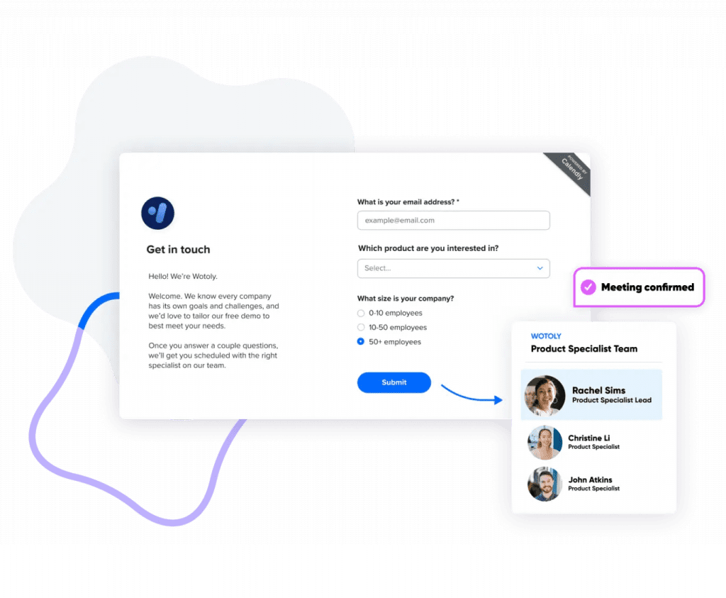Prospecting Tools - Calendly Routing Forms
