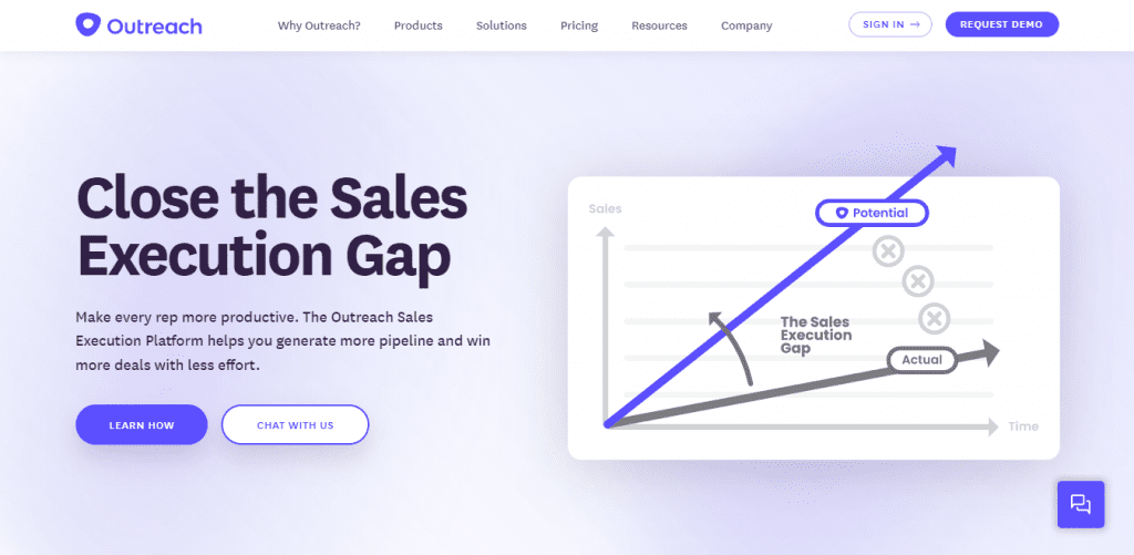 Prospecting Tools - Outreach Homepage