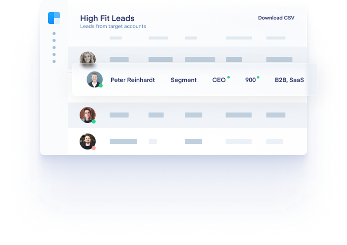 B2B database: Clearbit data enrichment
