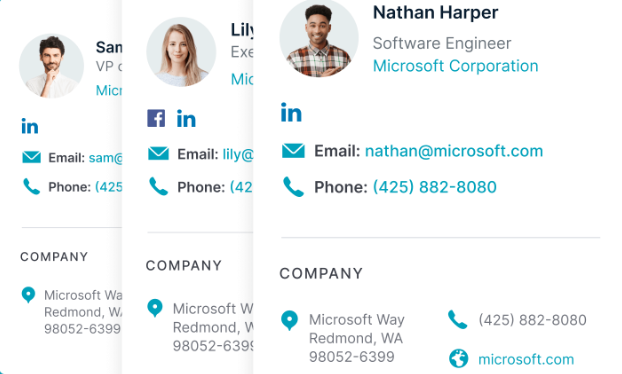 B2B Database: UpLead contact data enrichment