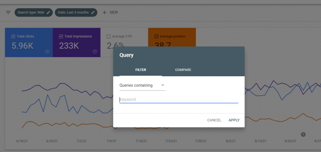 Best Rank Tracking Tool: Google Search Console Filters