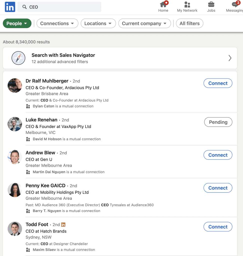 What is LinkedIn? - CEO LinkedIn search