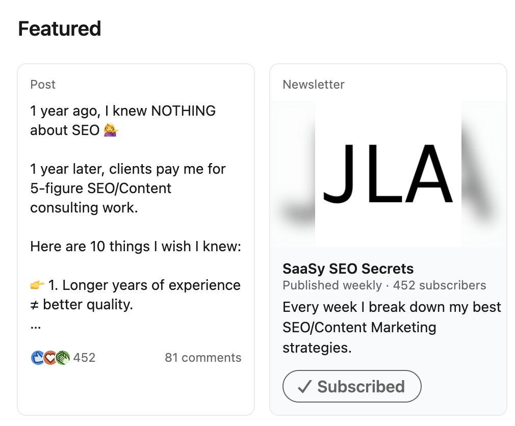 What is LinkedIn? - my linkedin profile features
