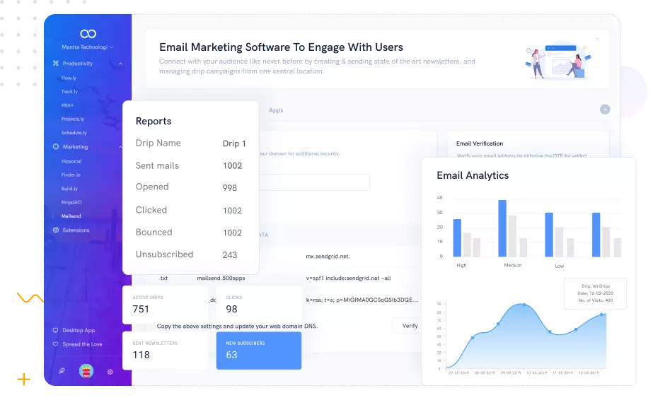 CRM for Startups: Agile CRM Email Marketing