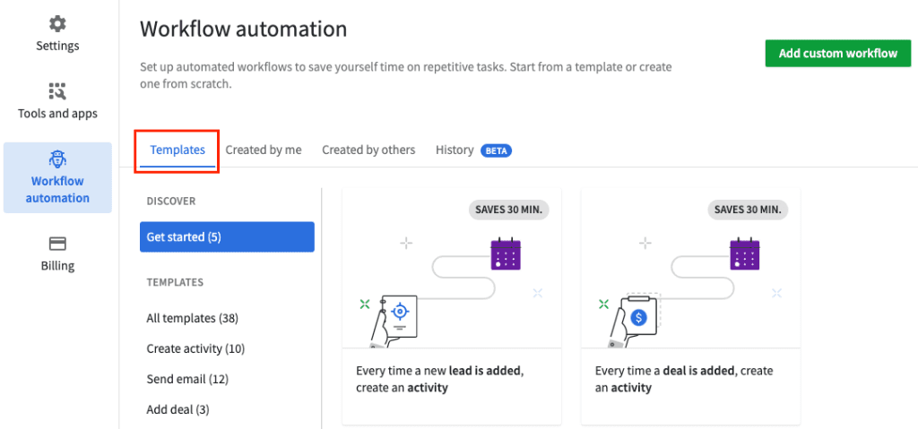CRM for Startups: Pipedrive Workflow Automation