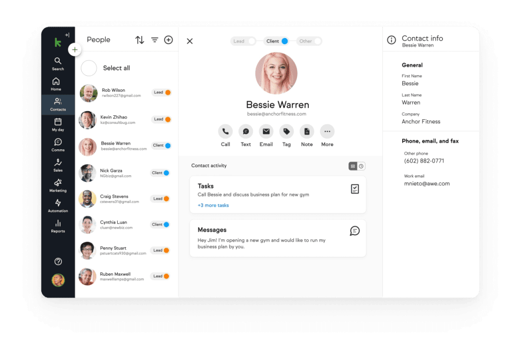 Insurance CRM: Keap Personalization