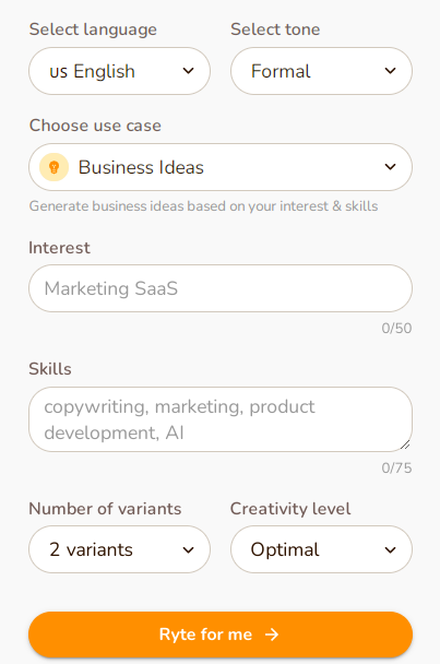 Rytr- Use Cases
