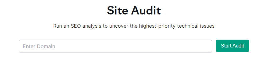 Semrush review: Site audit