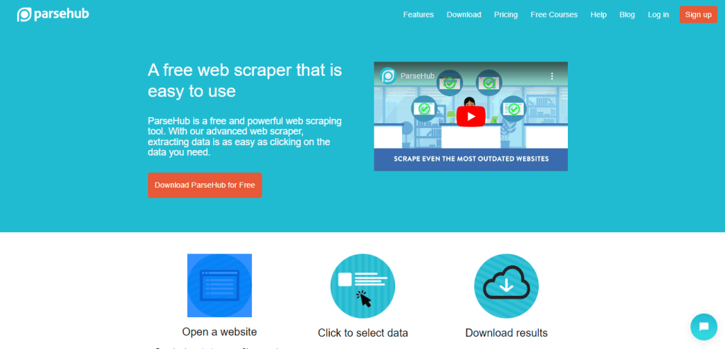 SMST: Parsehub Homepage