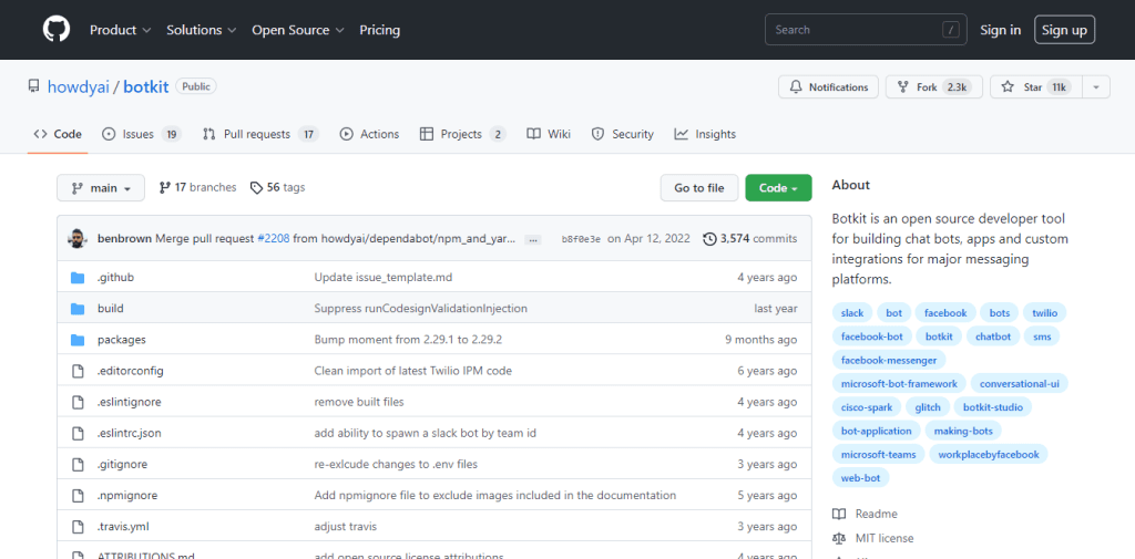 OSCP - Botkit Github
