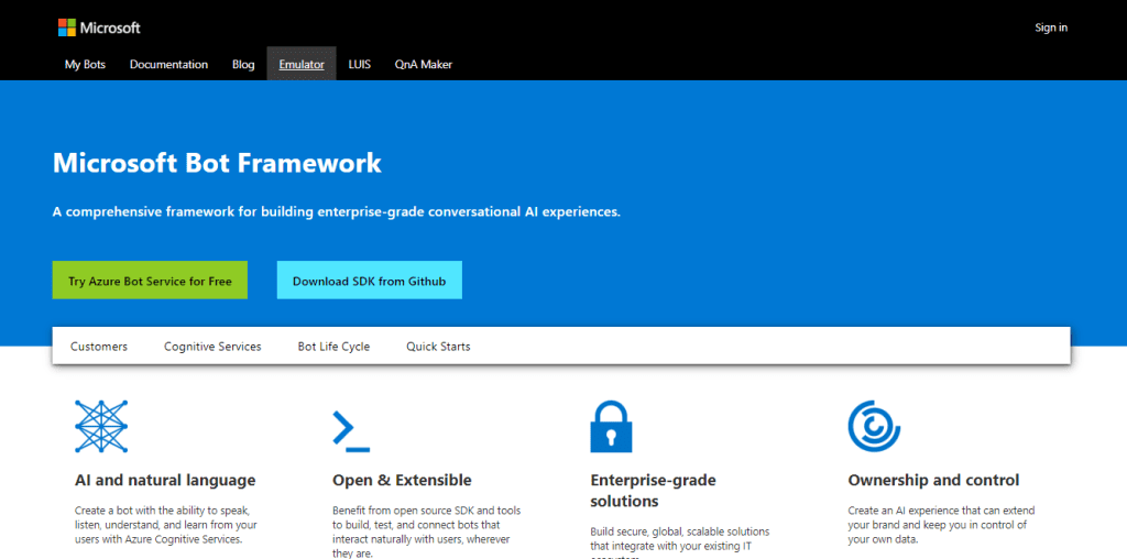 OSCP - Microsoft Bot Framework