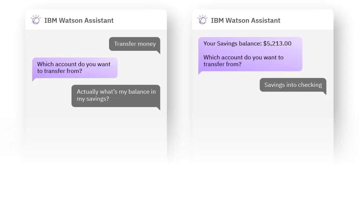 WC: IBM Watson Assistant in action